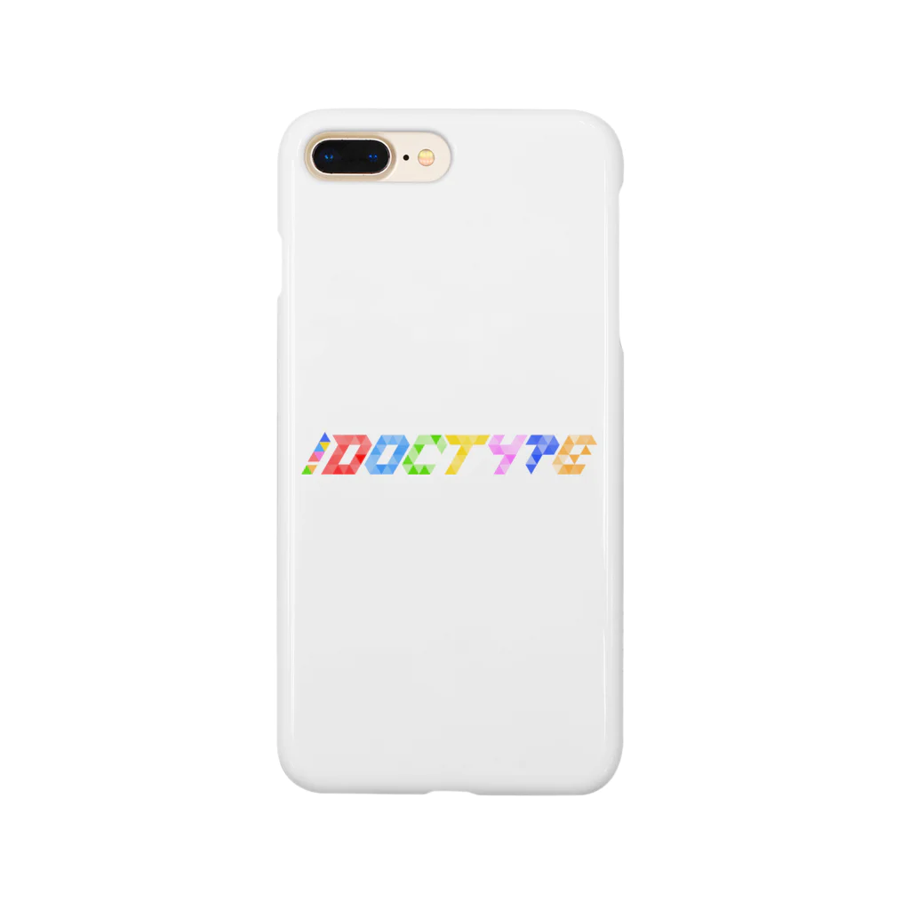 !DOCTYPEの！DOCTYPE ロゴ Smartphone Case