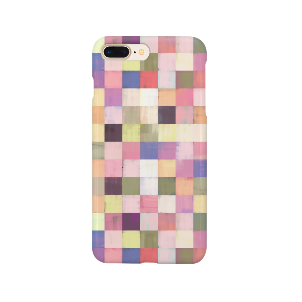 鹿百貨店の油彩パッチワーク(濃いめ) Smartphone Case