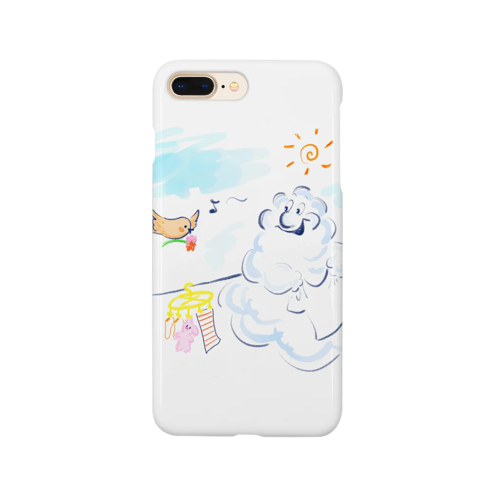 ゆるふわイラストのKumo Smartphone Case