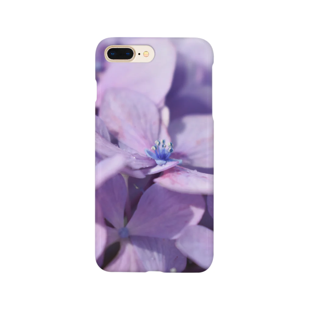 Espoirの紫の紫陽花 Smartphone Case