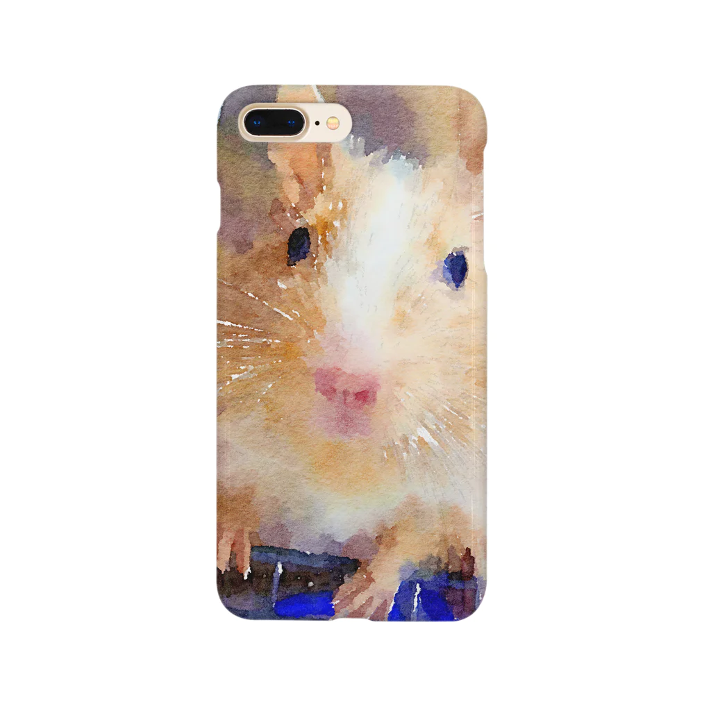 きなこ🐁withりん👤のきなこ Smartphone Case