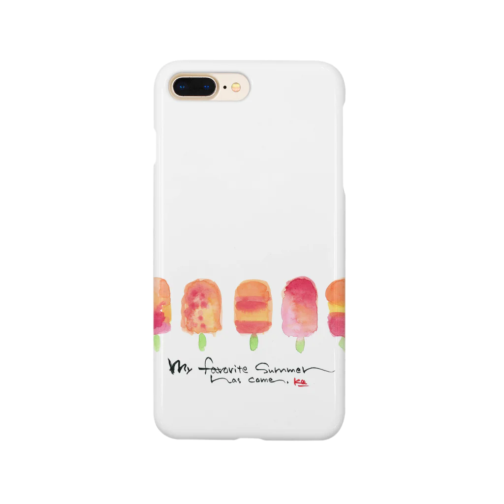 マイア グラフィックス maiagraphicsのスイート♡アイスクリーム Smartphone Case