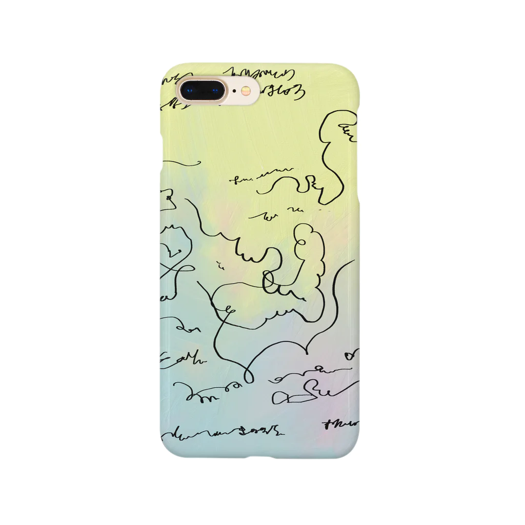 くればやしの試し書きグラデーション Smartphone Case