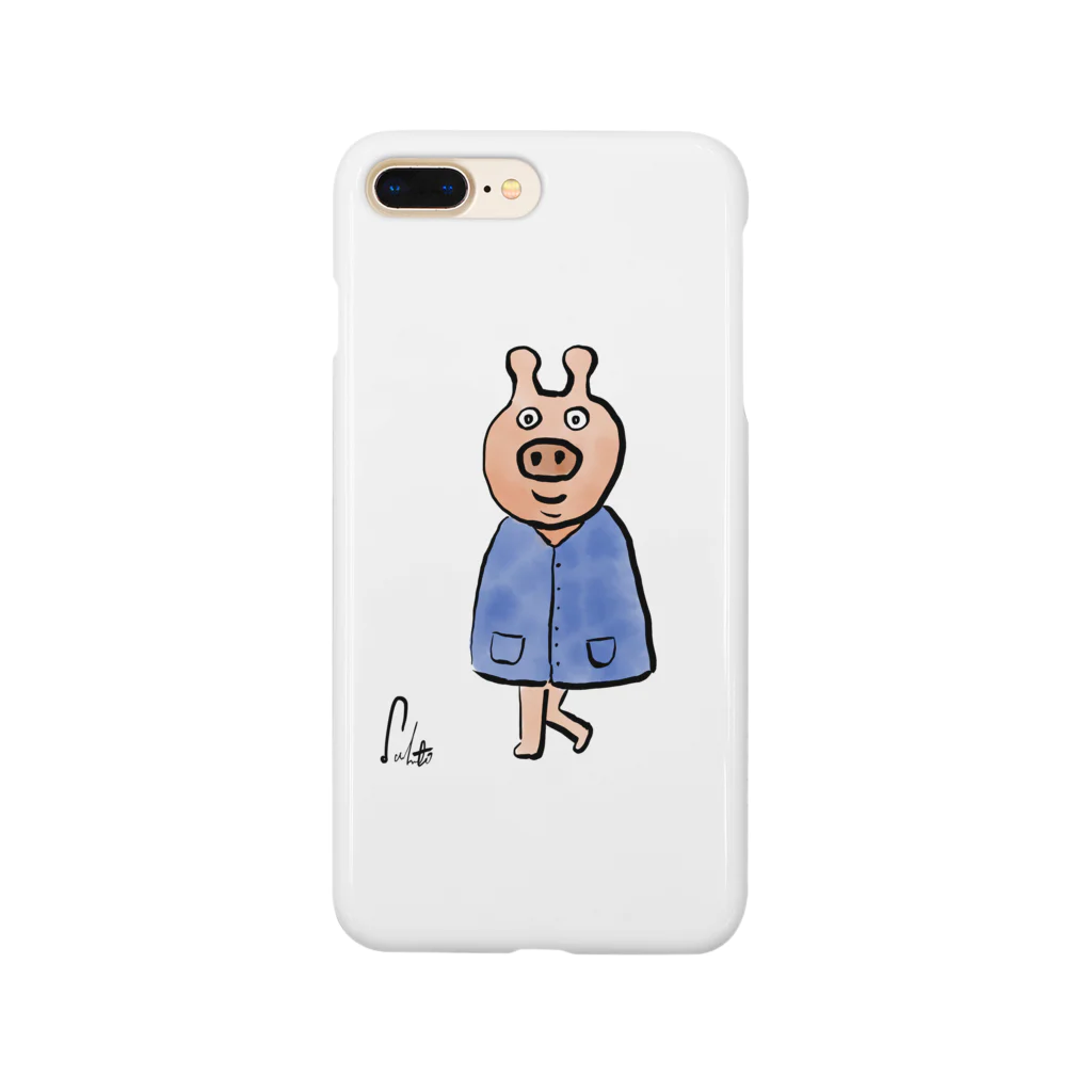 SUNNY'S SHOPのオシャレぶた Smartphone Case