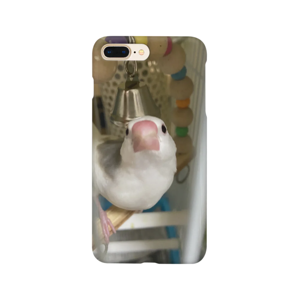 文鳥好きのまめちゃんのしょっぷ♪のまめ♪ Smartphone Case