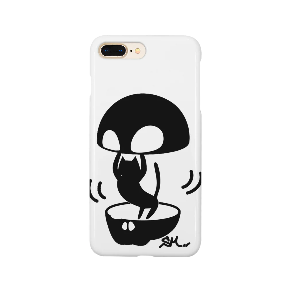 SWEET MONSTERの黒猫 Smartphone Case