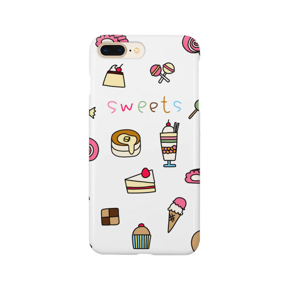 麦畑のお菓子イラストsweets スマホケース