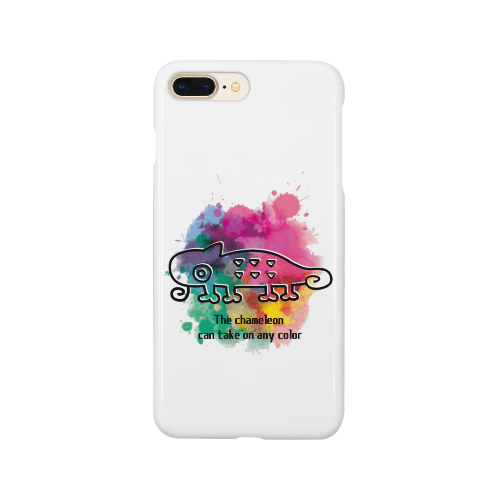 caro*caroのカラフルカメレオン Smartphone Case