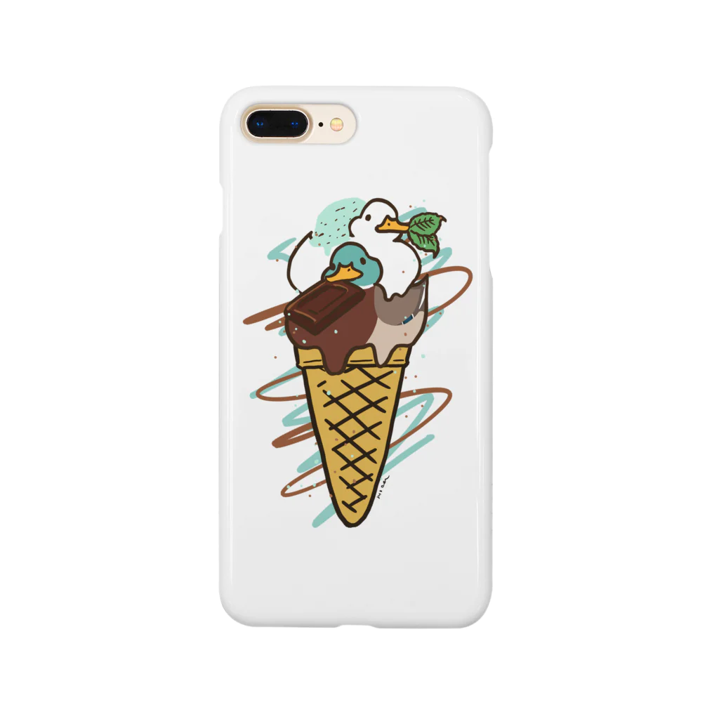 mocaのチョコミントアヒル Smartphone Case