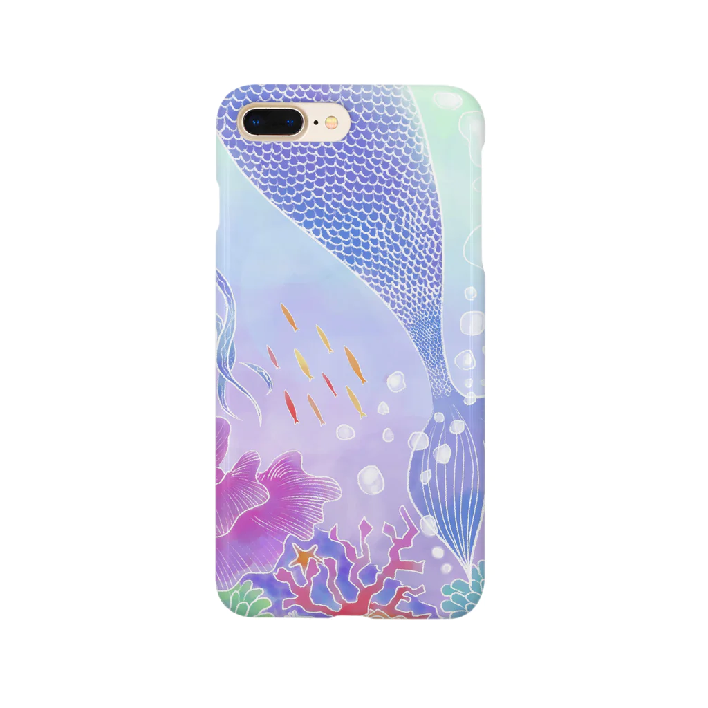 白虹のあわのまにまに/あおむらさき Smartphone Case