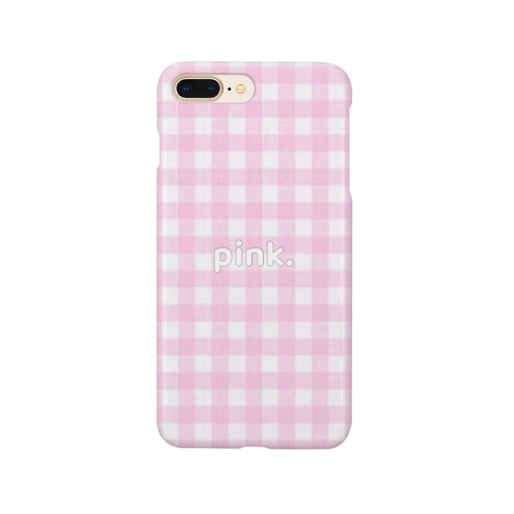 ギンガムチェックピンク Achan Pinkのスマホケース Iphoneケース 通販 Suzuri スズリ