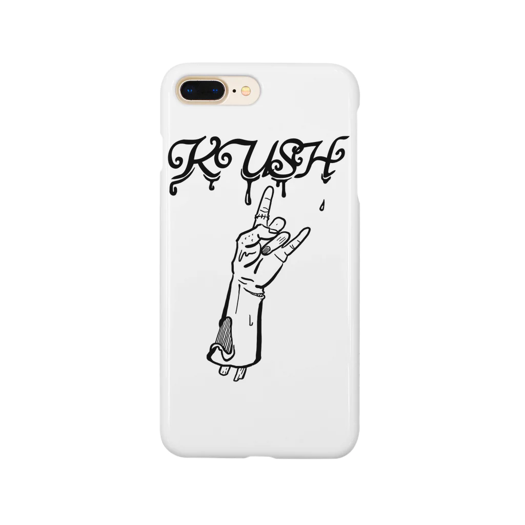 dead-zab-low-manのゾンビの「クッシュさん」 Smartphone Case