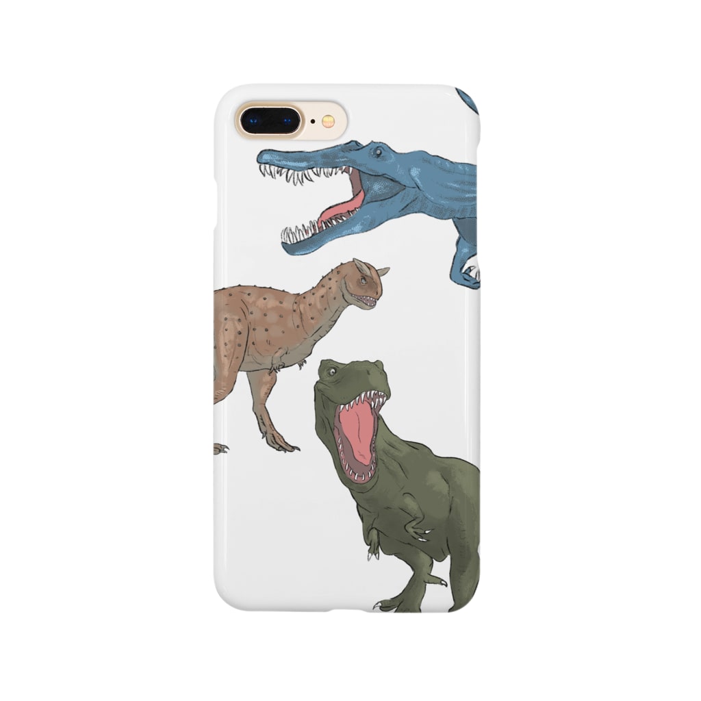 馬小屋の恐竜 Smartphone Case