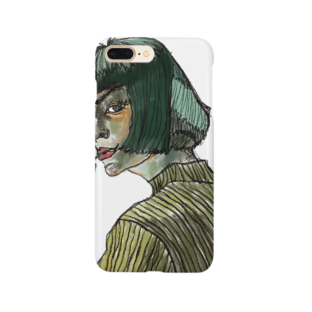 Boutique MITSURU KIJOのBlatt Smartphone Case