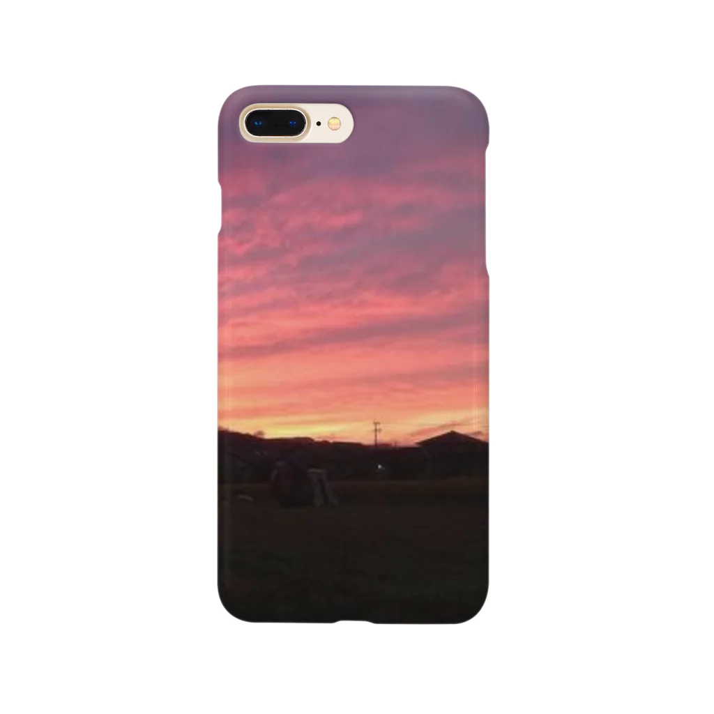 風音のしらさぎ荘の夕暮れ Smartphone Case