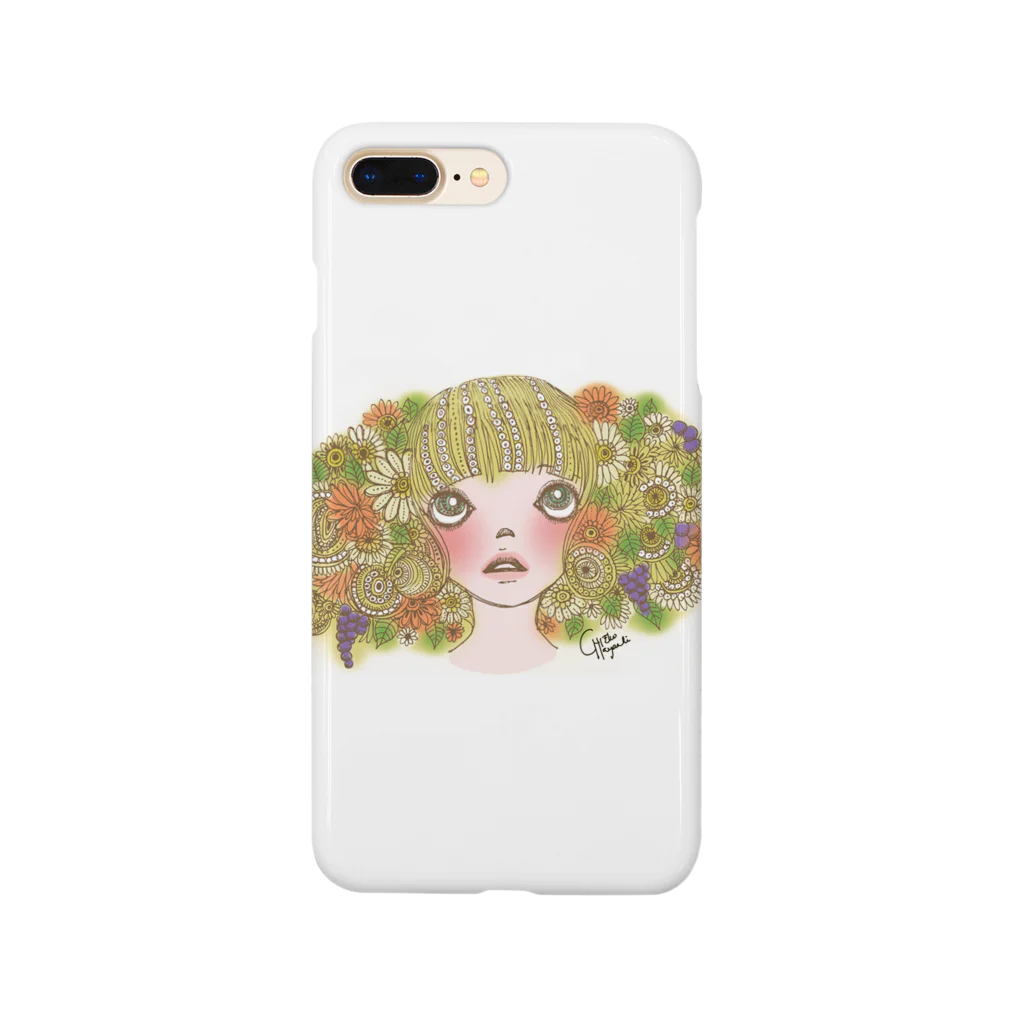 Chick ChieckのFlower-1 Smartphone Case