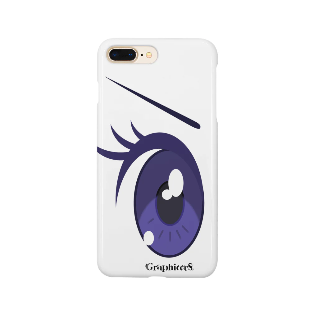 GraphicersのCartoon Eye スマホケース