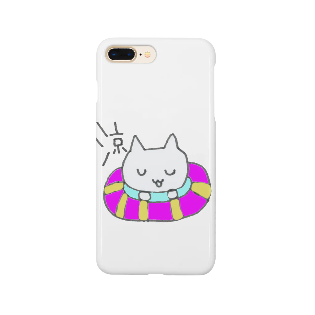 猫 ねこちぃの涼みねこちぃ Smartphone Case