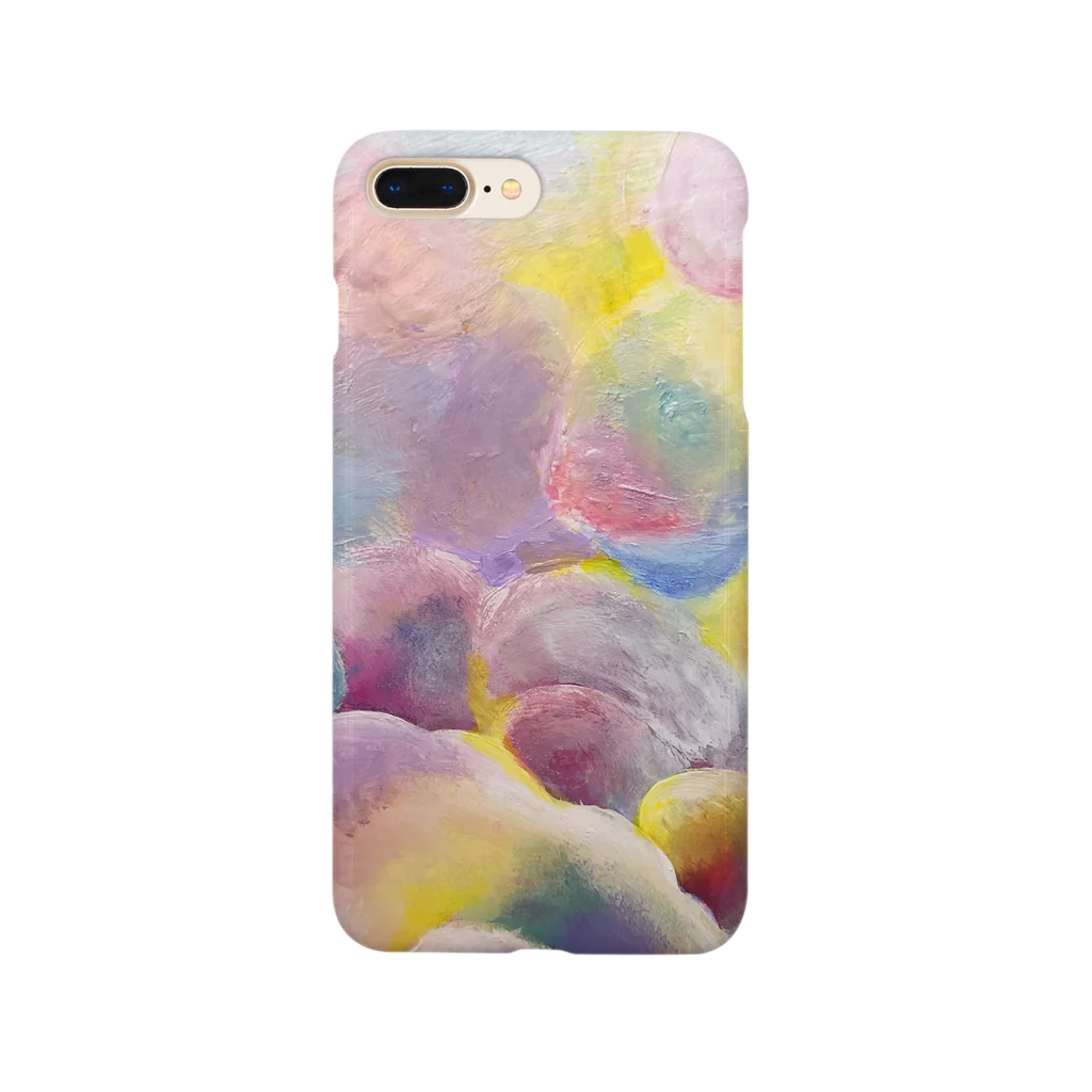 さいとうあやのこ🍮👻のカラフル雲 Smartphone Case