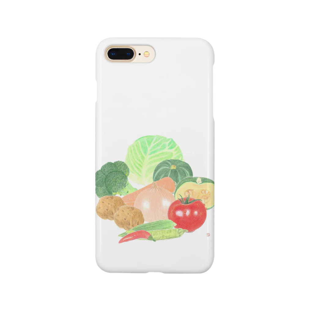 Michiru Kitchenの野菜屋さん Smartphone Case