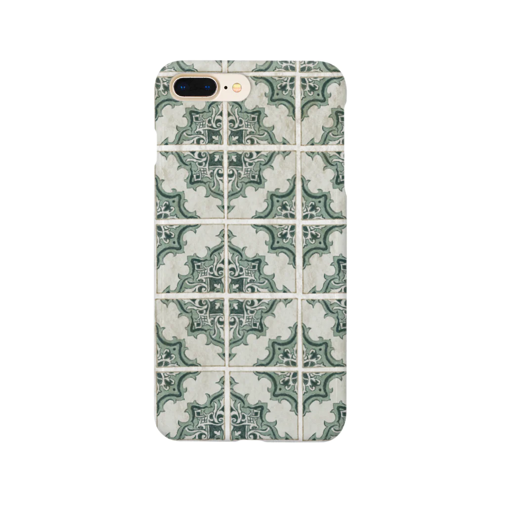 Boutique MITSURU KIJOのPortuguese tile 2 スマホケース