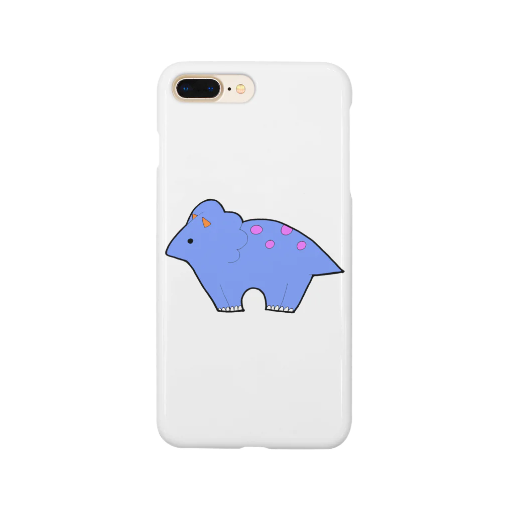 星華 -SEIKAcreate-のトリケラトプス Smartphone Case