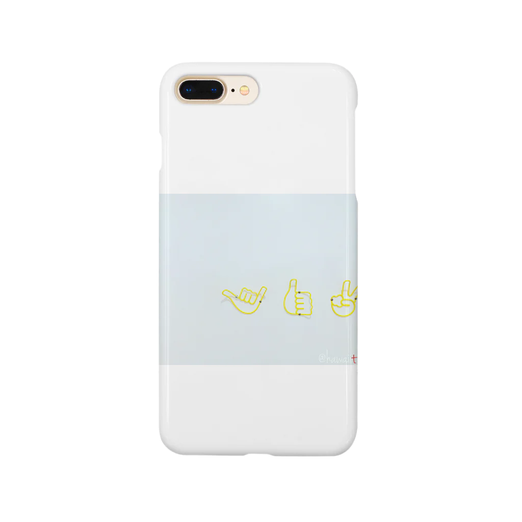 hawaiitaroハワイグッズショップのアロハグッドピース🤙👍✌️ Smartphone Case