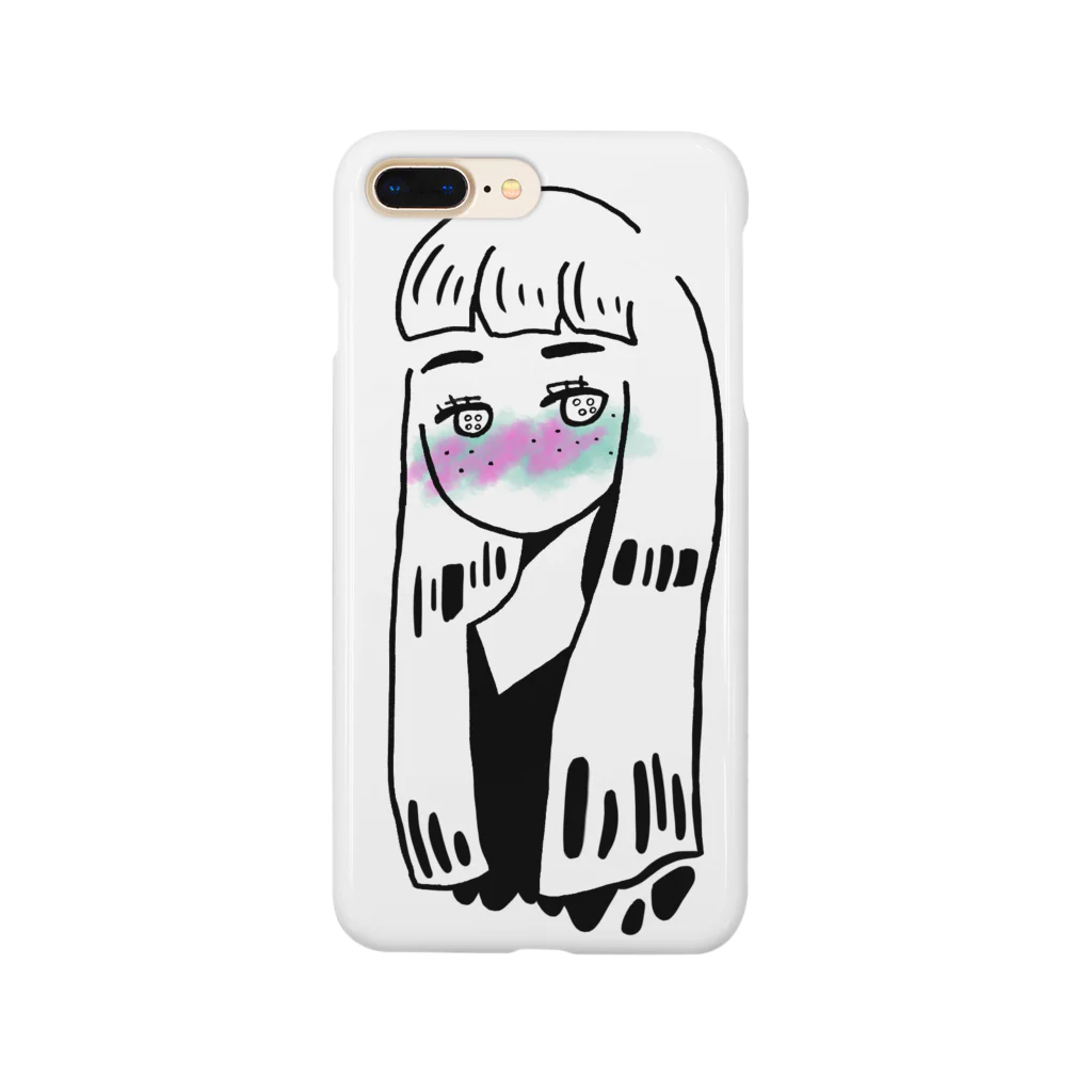 1994ys_chanのオン眉ロングそばかすちゃん Smartphone Case