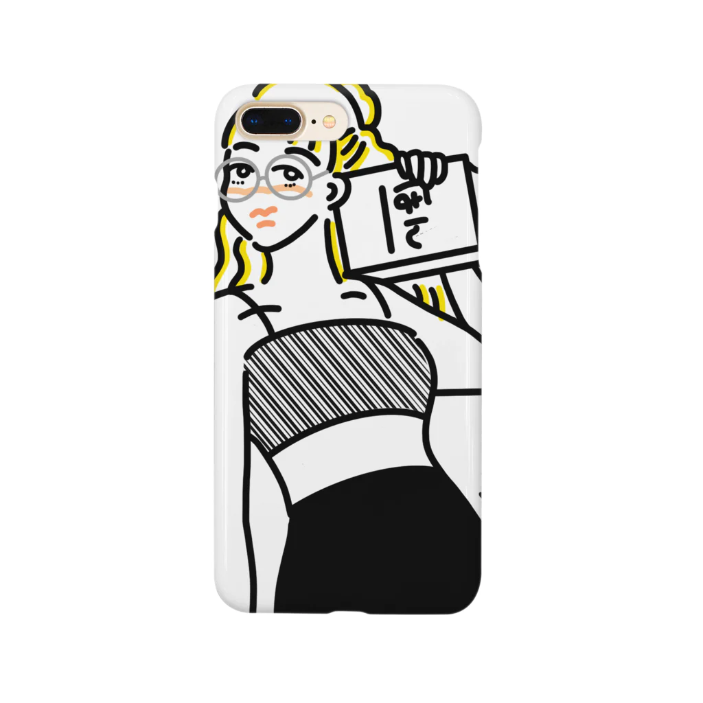 225IllustFactoryの知性は色気 Smartphone Case