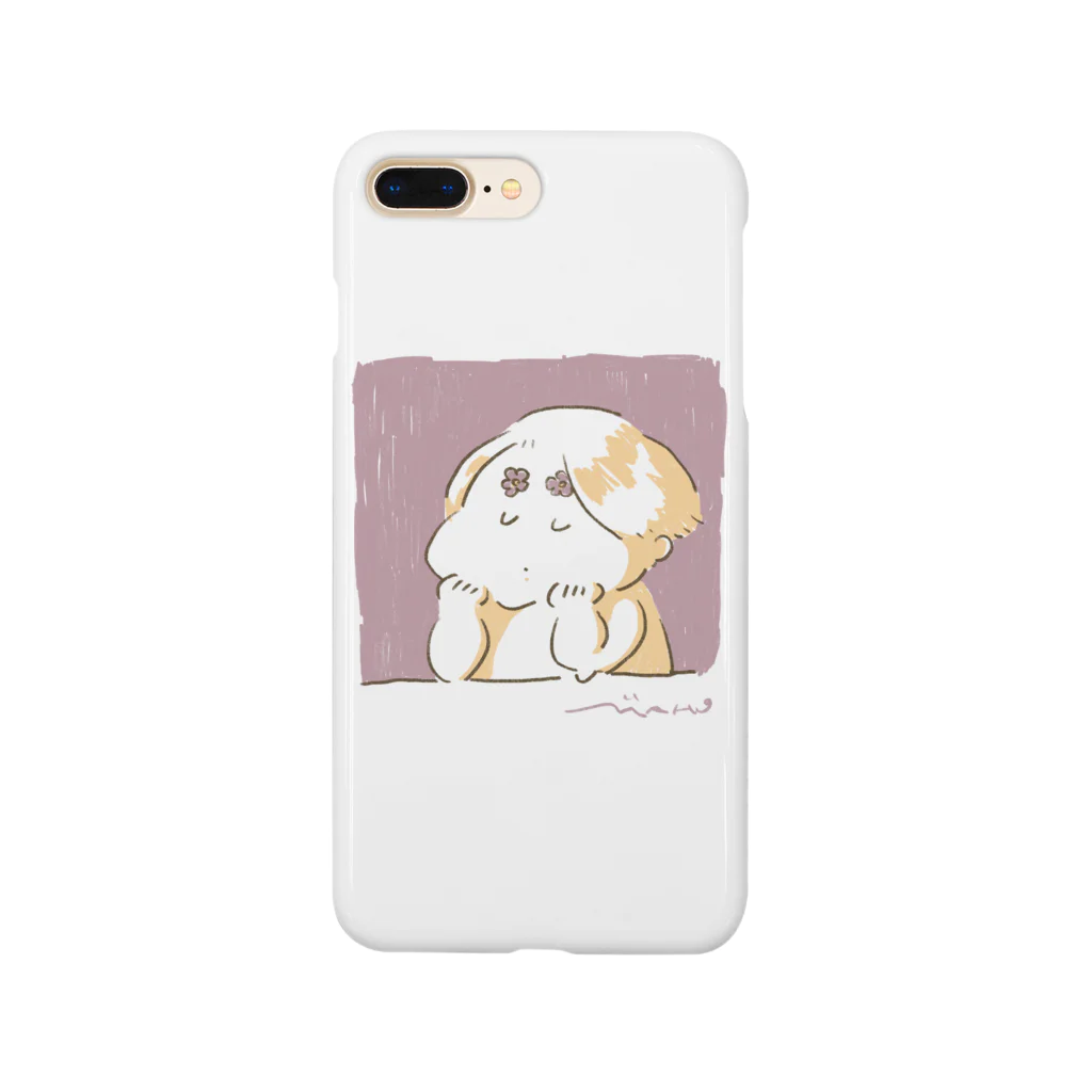 takatamahoのおはなまゆげ Smartphone Case