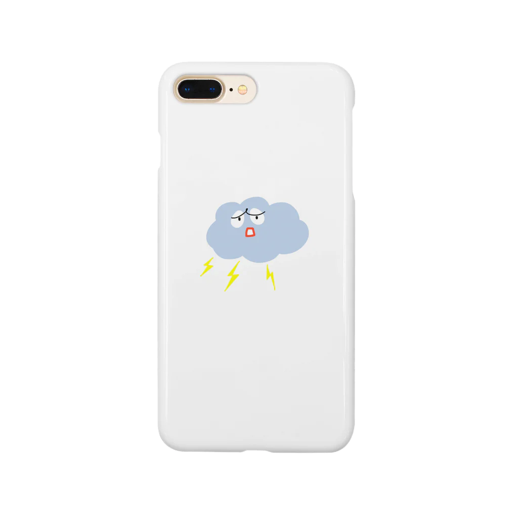 月曜日に乾杯のかみなり雲くん Smartphone Case