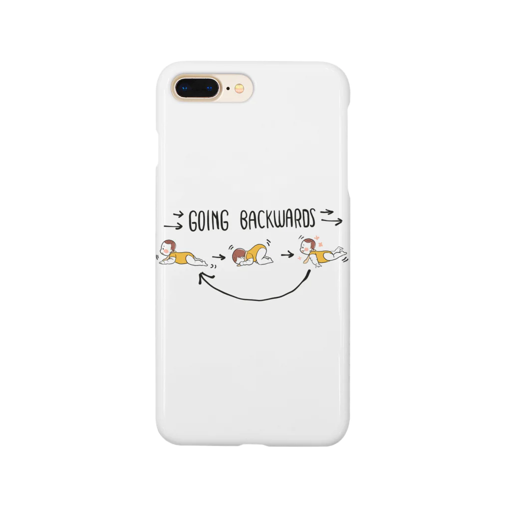 Myamoのぷにぷに♡赤ちゃん　しゃくとりむしの後退 Smartphone Case