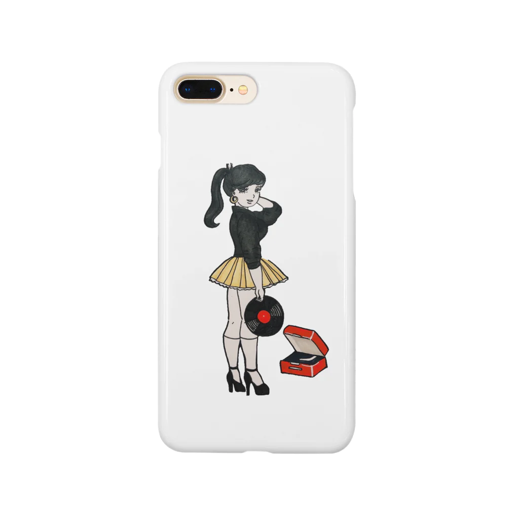 マリーのレコード女の子 Smartphone Case