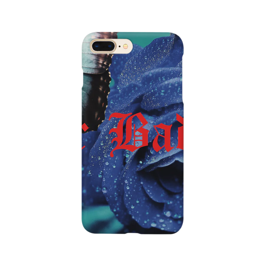 Never Bad Endのa blue butterfly Smartphone Case