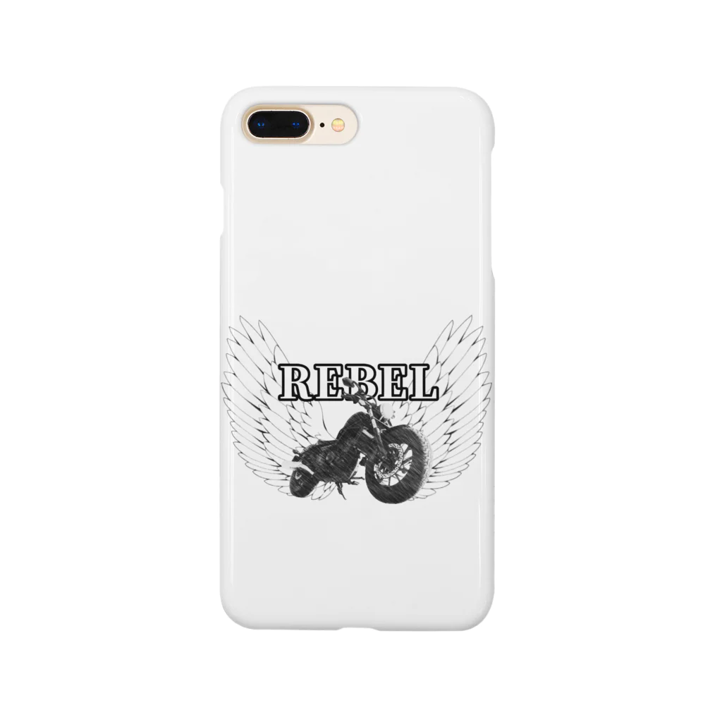 Aym'collectionのウィングREBEL スマホケース