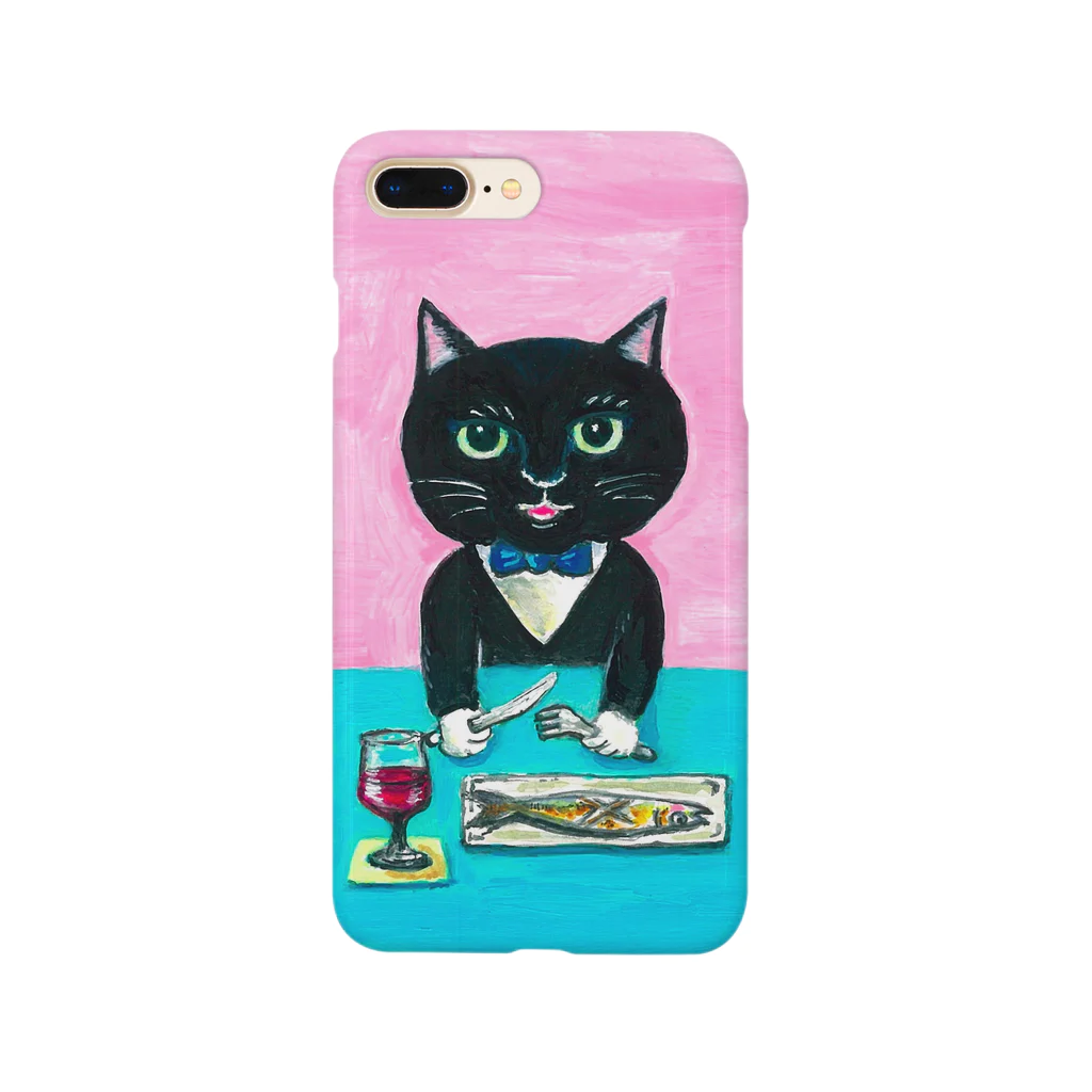 NOLI GIFT SHOPのタキシードねこ Smartphone Case