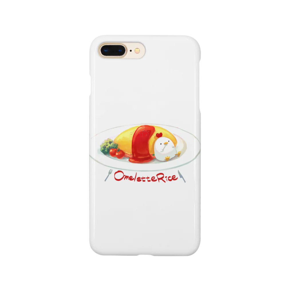 すざく君の家のオムライス Smartphone Case