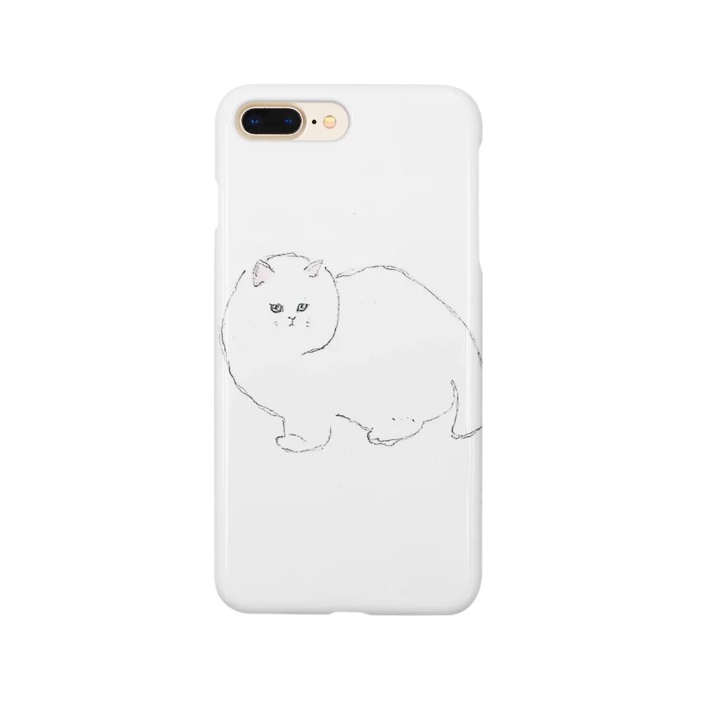 ユルリモエの白猫さん Smartphone Case