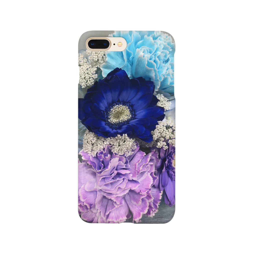 mitackyの青と紫と水色を Smartphone Case