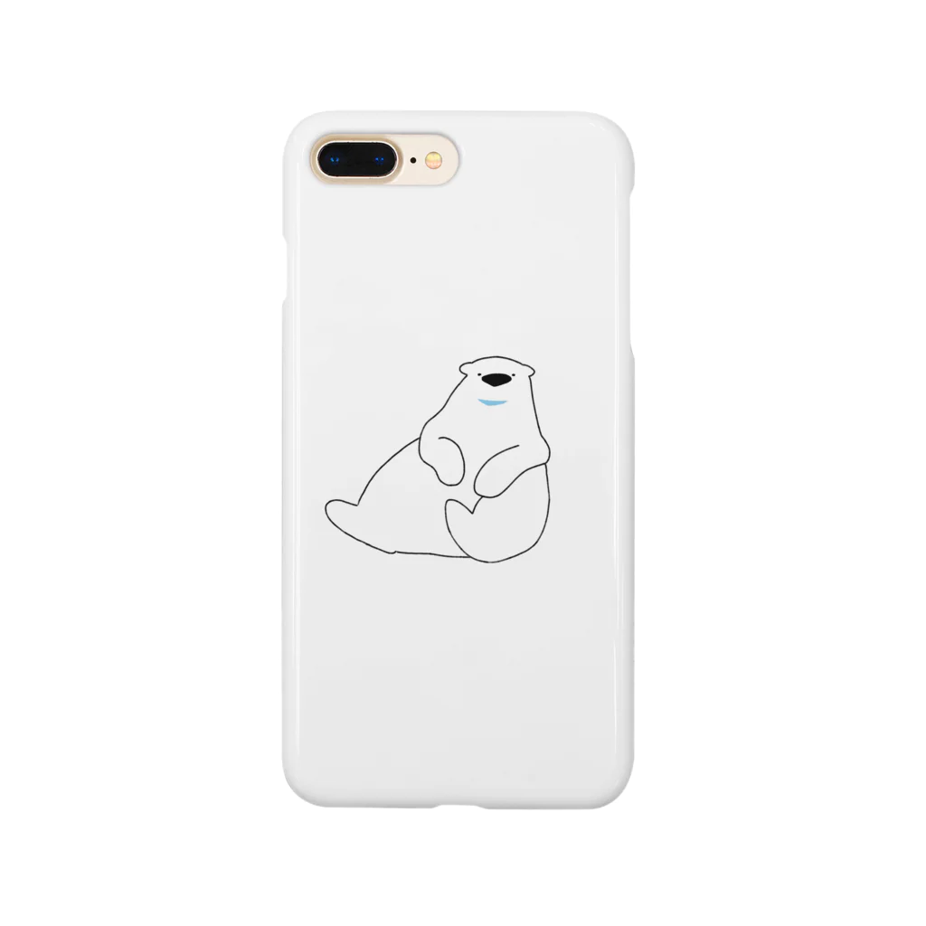 momomoのよっこい しろべあ Smartphone Case