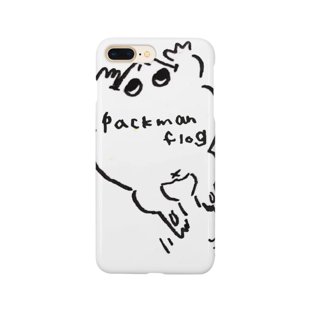 COMARIの泳ぐツノガエル Smartphone Case