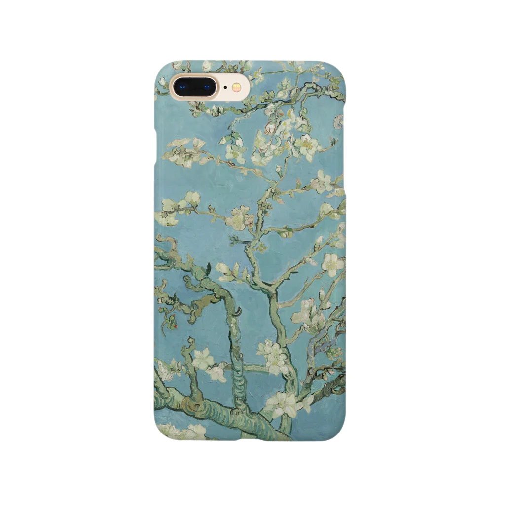 The Gardenの"ゴッホ・花咲くアーモンドの木の枝" iPhone Case Smartphone Case