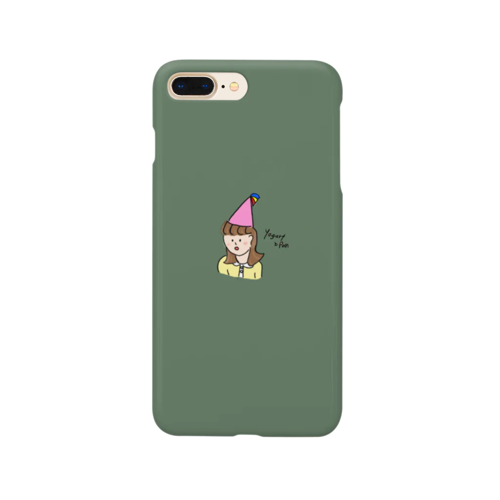 ヨーグルトとパンのあれっ今日誕生日じゃないんですけど私 Smartphone Case