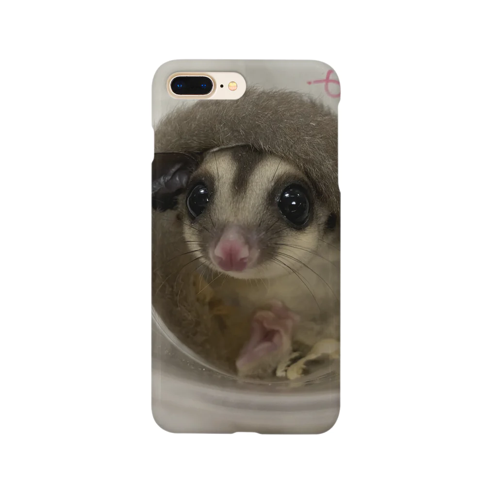  猫とワオキツネザルとモモンガ のモモンガ のももん Smartphone Case