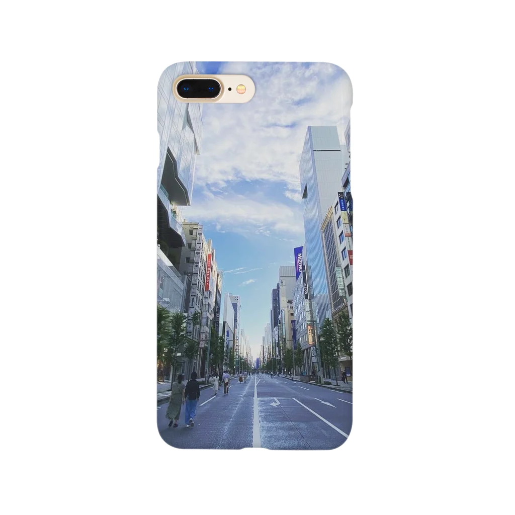 SANYOフォトショップの銀座雨上がり Smartphone Case