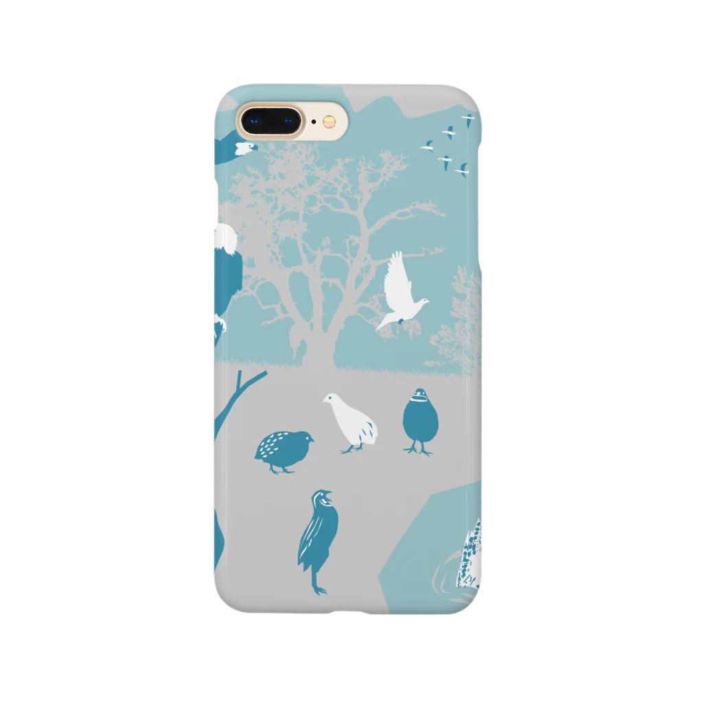 うずら話の鳥の世界 Smartphone Case