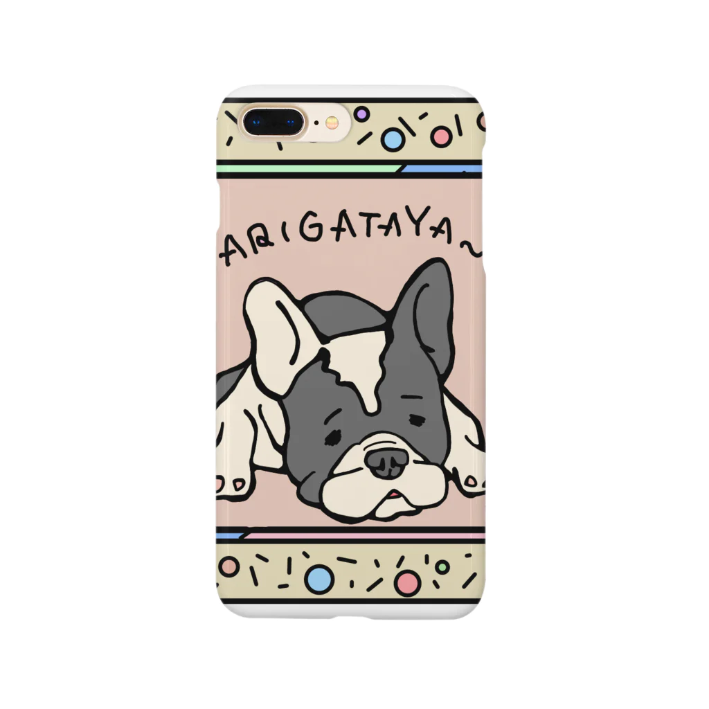 gufufuのフレンチブルドッグの五郎くんありがたや Smartphone Case