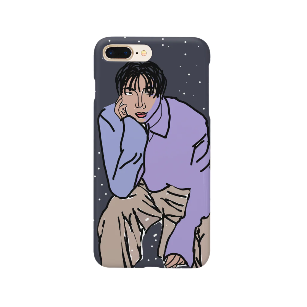 Smartphonecaseshopの夜の男🌉 スマホケース