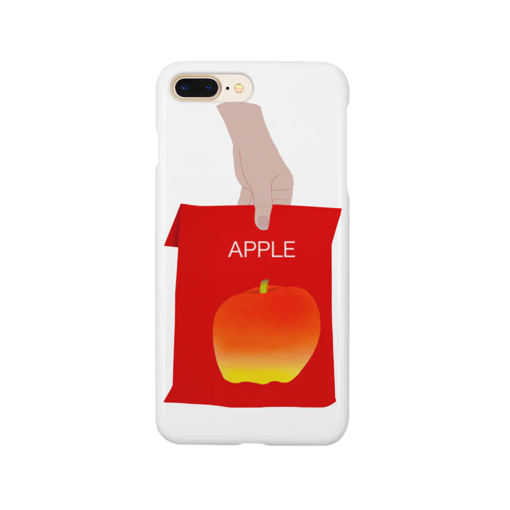 潮騒の今日は赤いリンゴにしました Smartphone Case