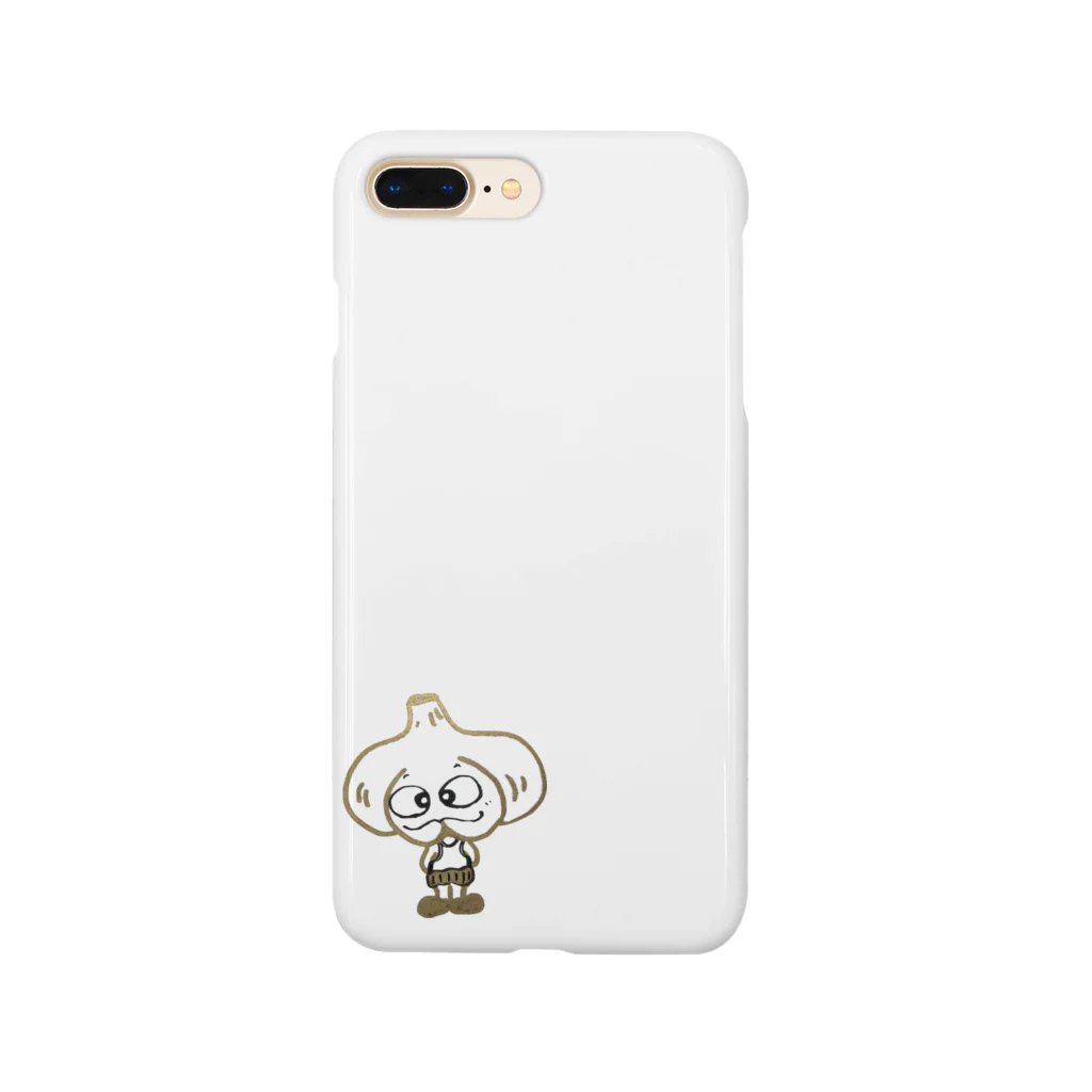 Love&Protect Animals★★★のGOLDにんにくマン。 スマホケース